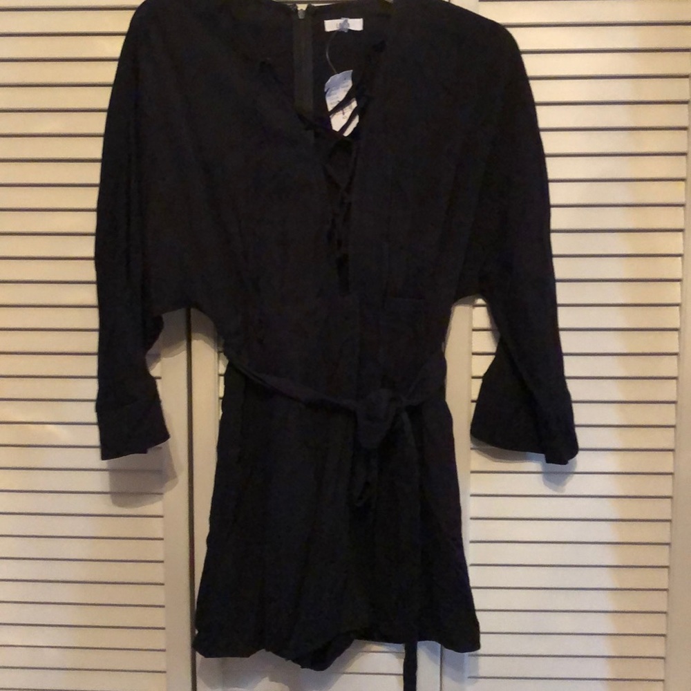 Lucca black romper Xs